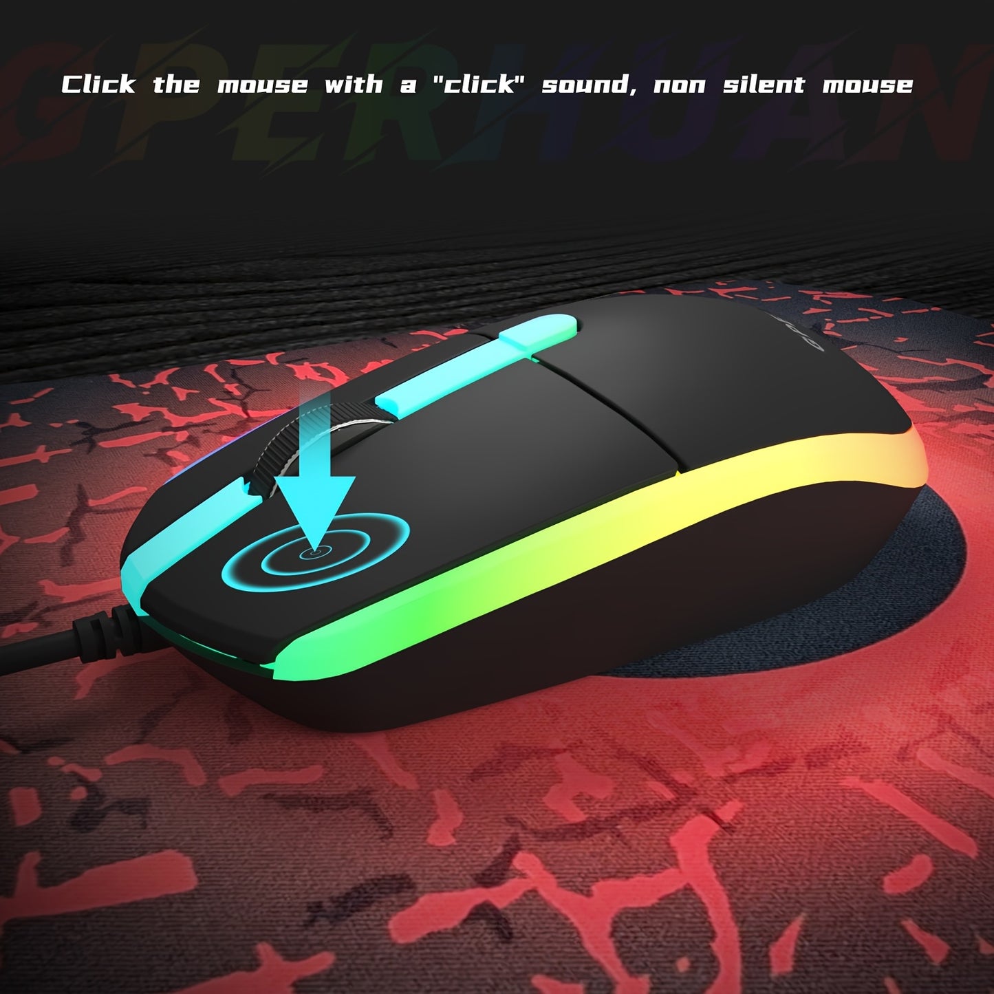 Gaming Keyboard Mouse Headset RGB Bundle for PC Gamers