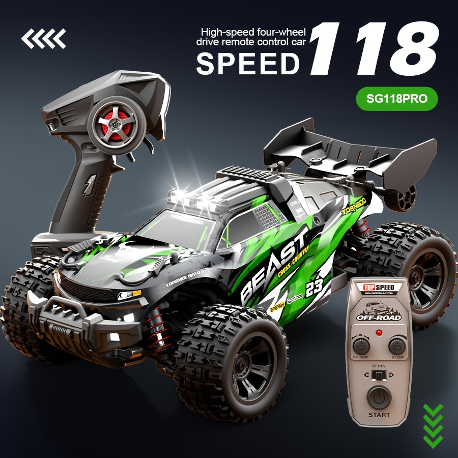High-Speed 4WD RC Off-Roader Stunt Toy Car for All Terrain
