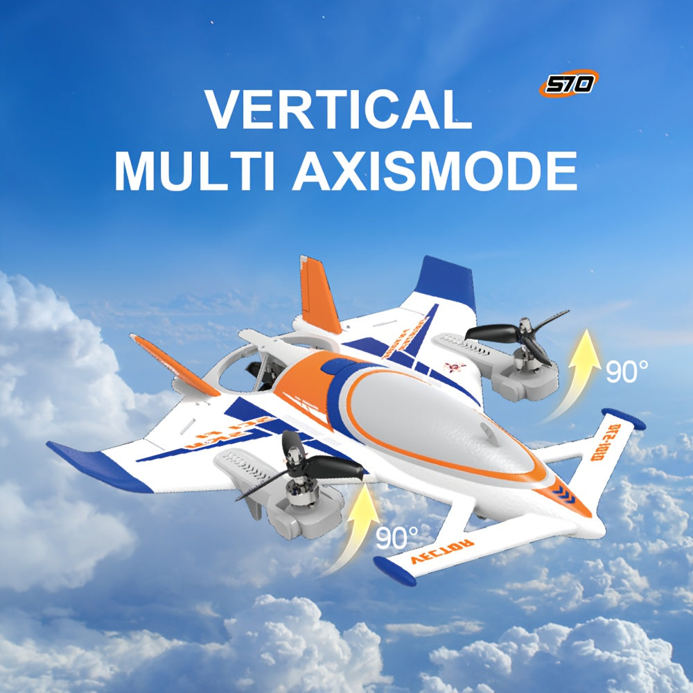 QIDI570 RC Plane Brushless Motor Remote Control Flying Stunt Glider