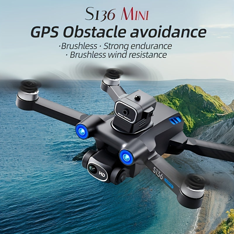 S136 GPS Drone With Dual Cameras And Obstacle Avoidance