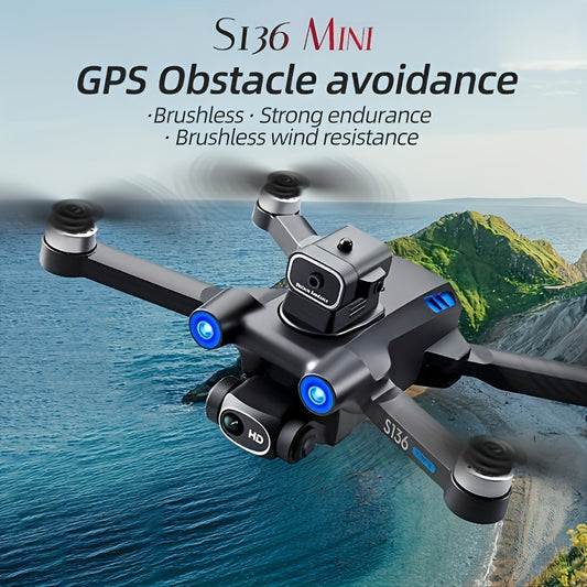 S136 GPS Drone With Dual Cameras And Obstacle Avoidance