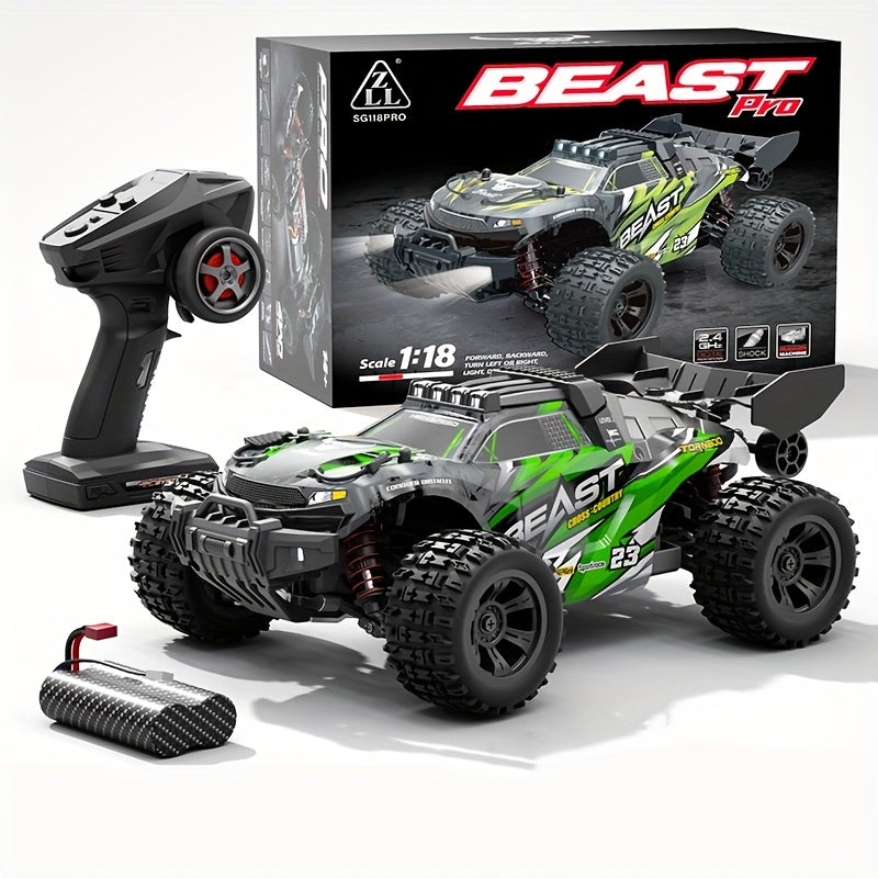 High-Speed 4WD RC Off-Roader Stunt Toy Car for All Terrain