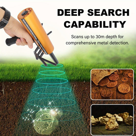 AKS Metal Detector For Treasure Hunting High Sensitivity
