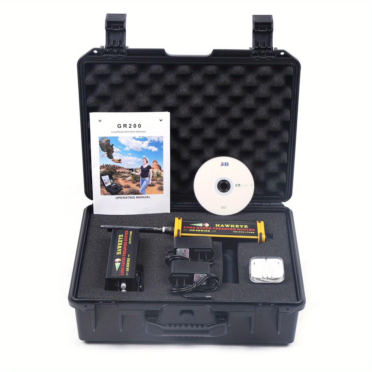 Long Range Metal Detector Treasure Hunter With Led Display