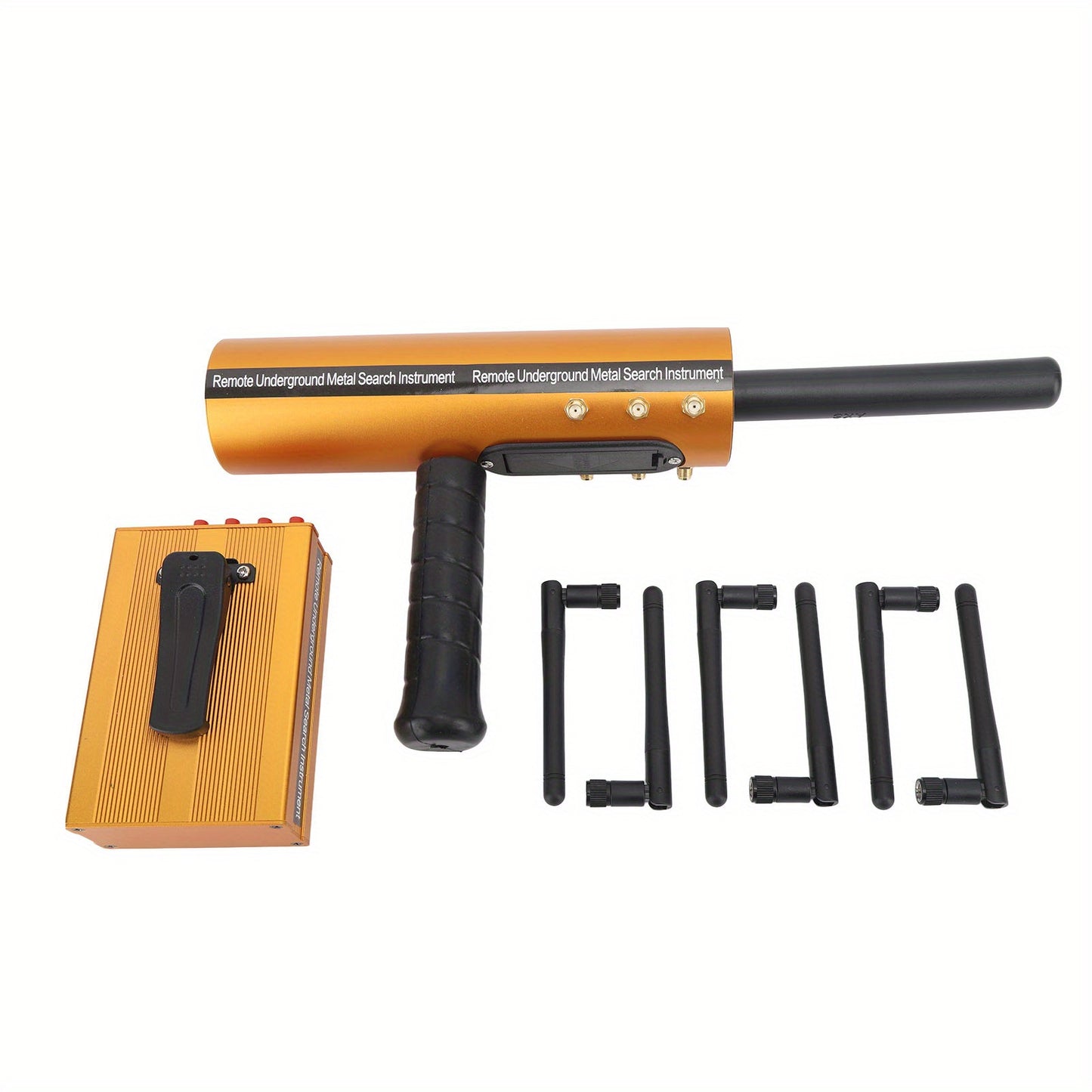 AKS Handheld Metal Detector Pinpointer Portable 360 Degree
