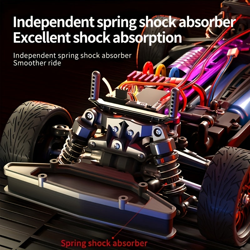 Remote Control Off-Road Vehicle with Brushless Motor and LED