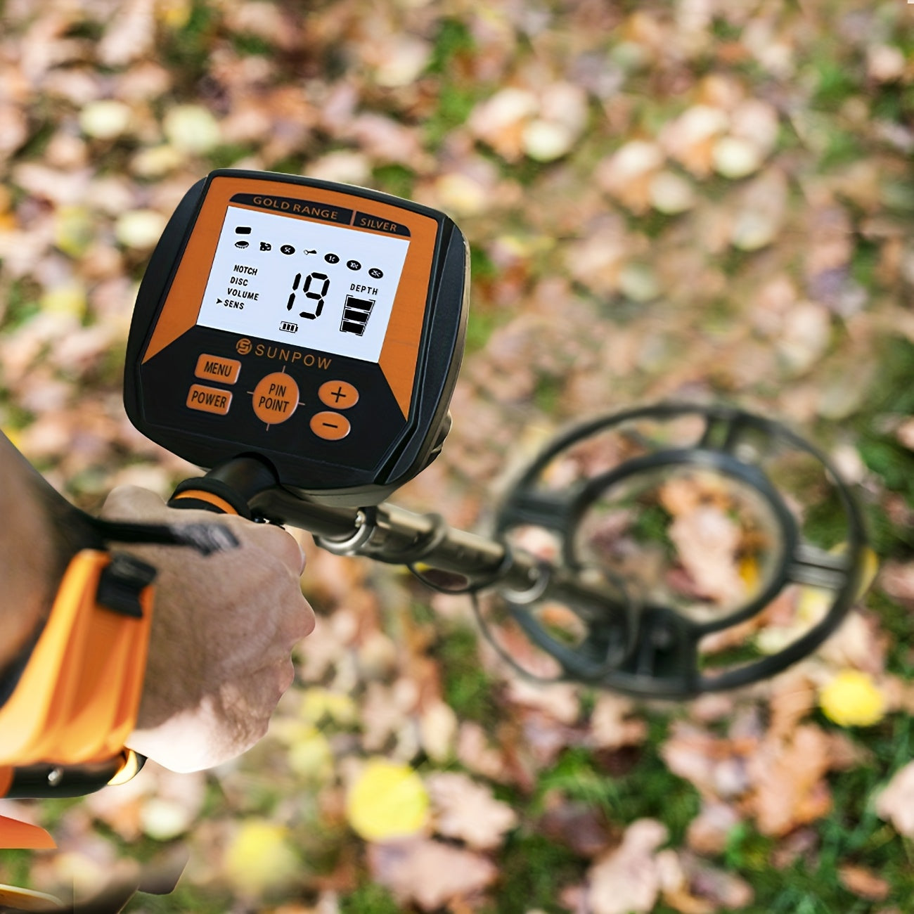 Sunpow Metal Detector With LCD Display Five Modes For Adults