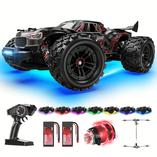 DEERC Brushless RC Truck All-Terrain Remote Control Car