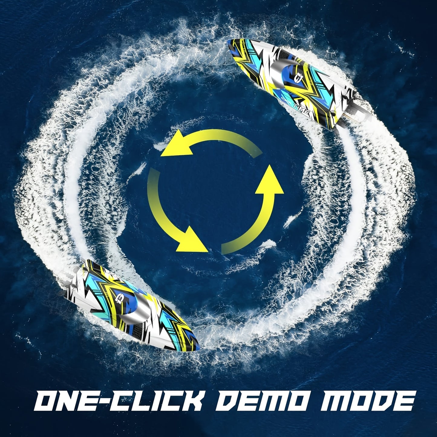 DEERC Brushless RC Speed Boat High Speed Racing Fun