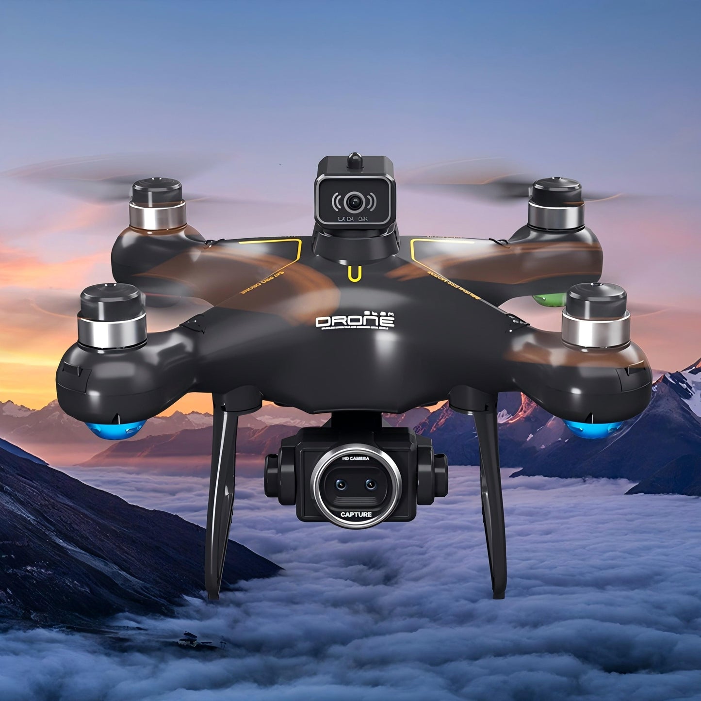 S116 Max Brushless Drone with Dual Cameras and Obstacle Avoidance