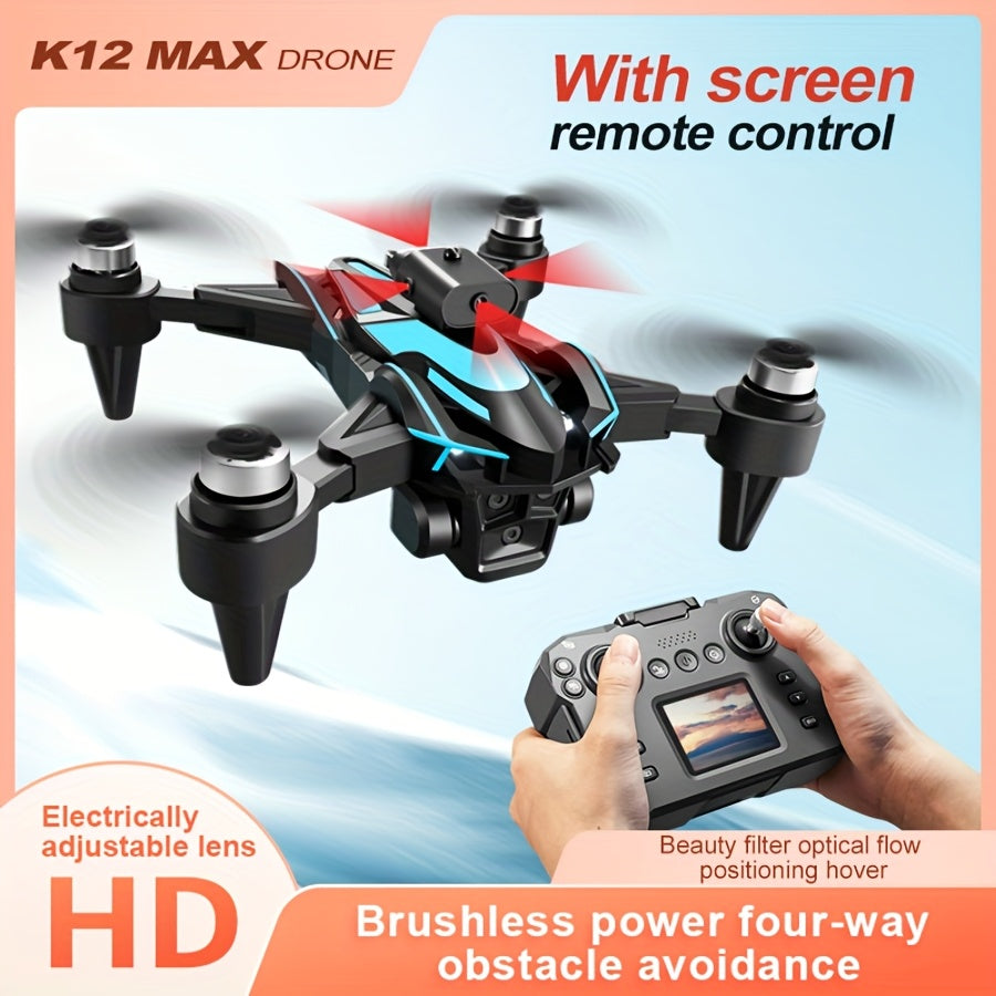 Beginner RC Drone with Dual Batteries and Remote Video