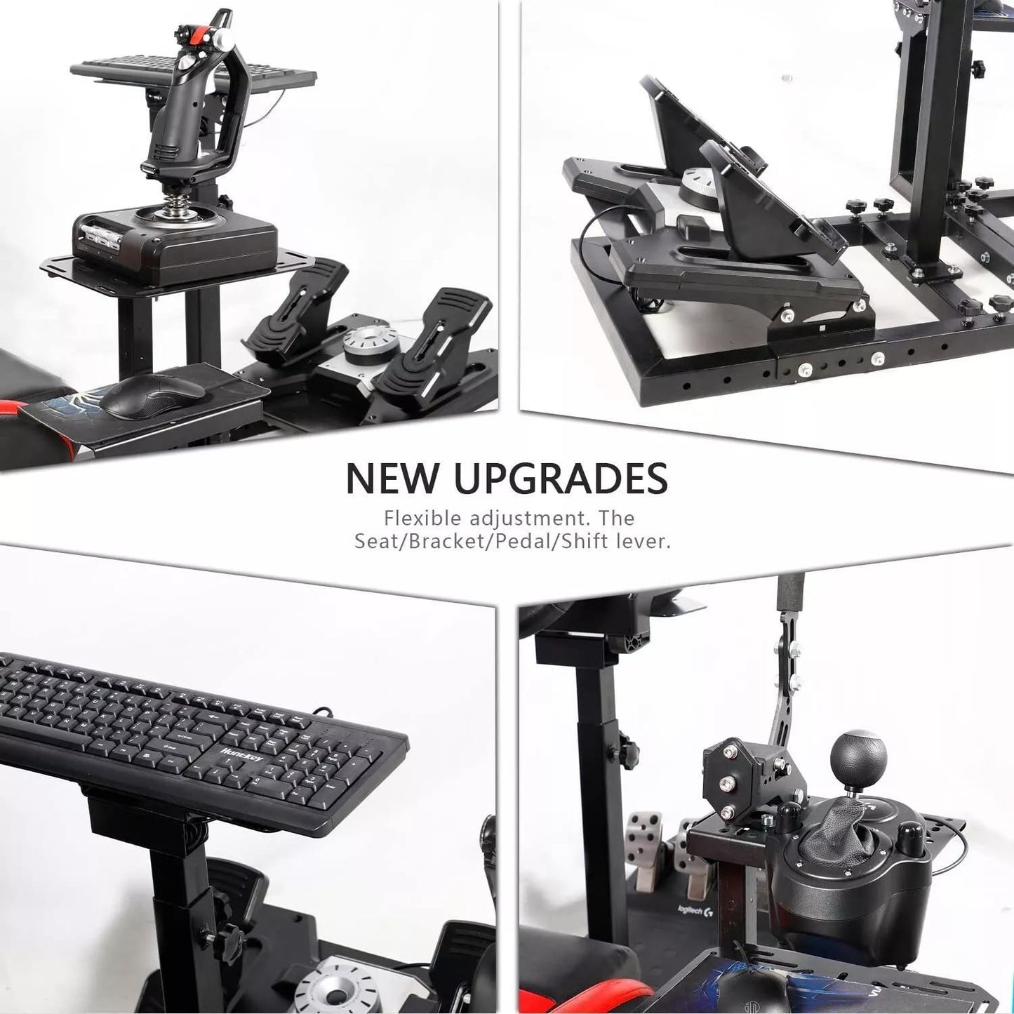 Zootopo G923 Racing Simulator Cockpit with Ergonomic Design