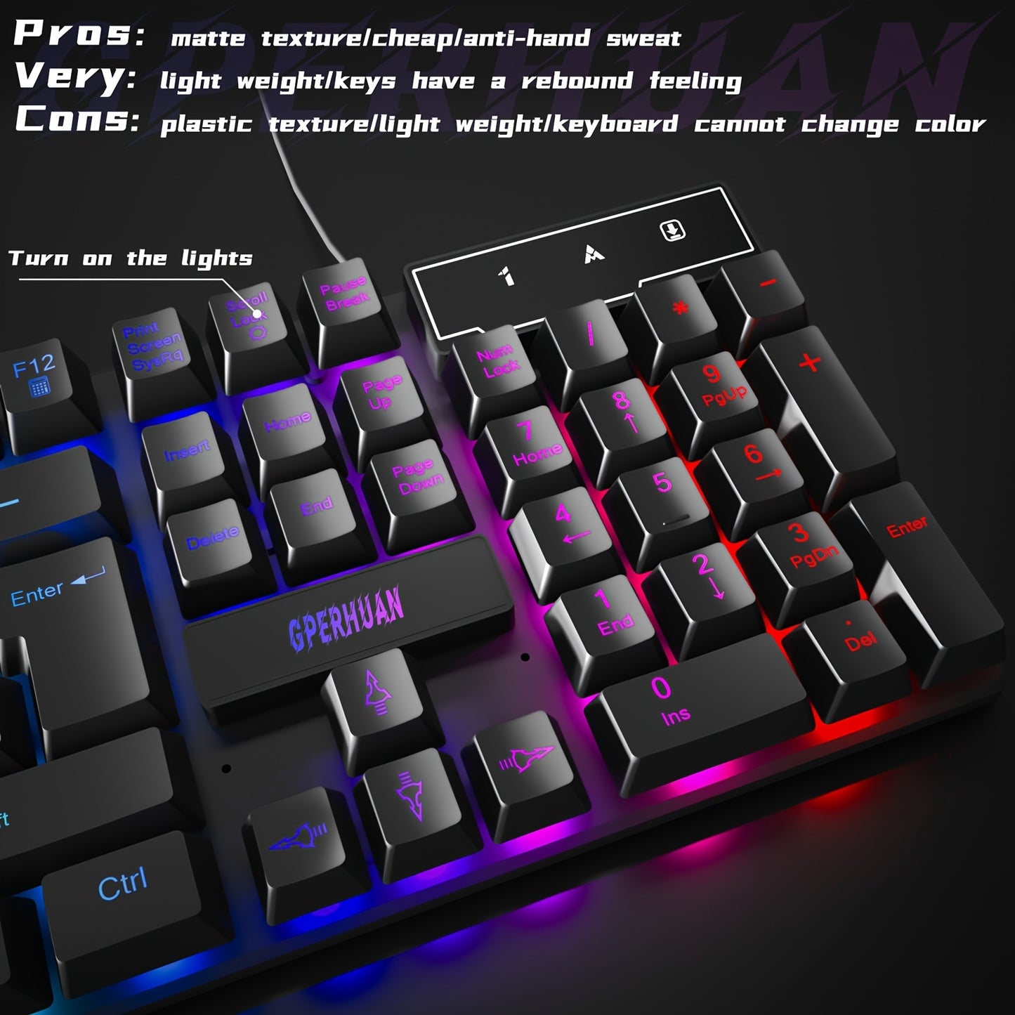 Gaming Keyboard Mouse Headset RGB Bundle for PC Gamers