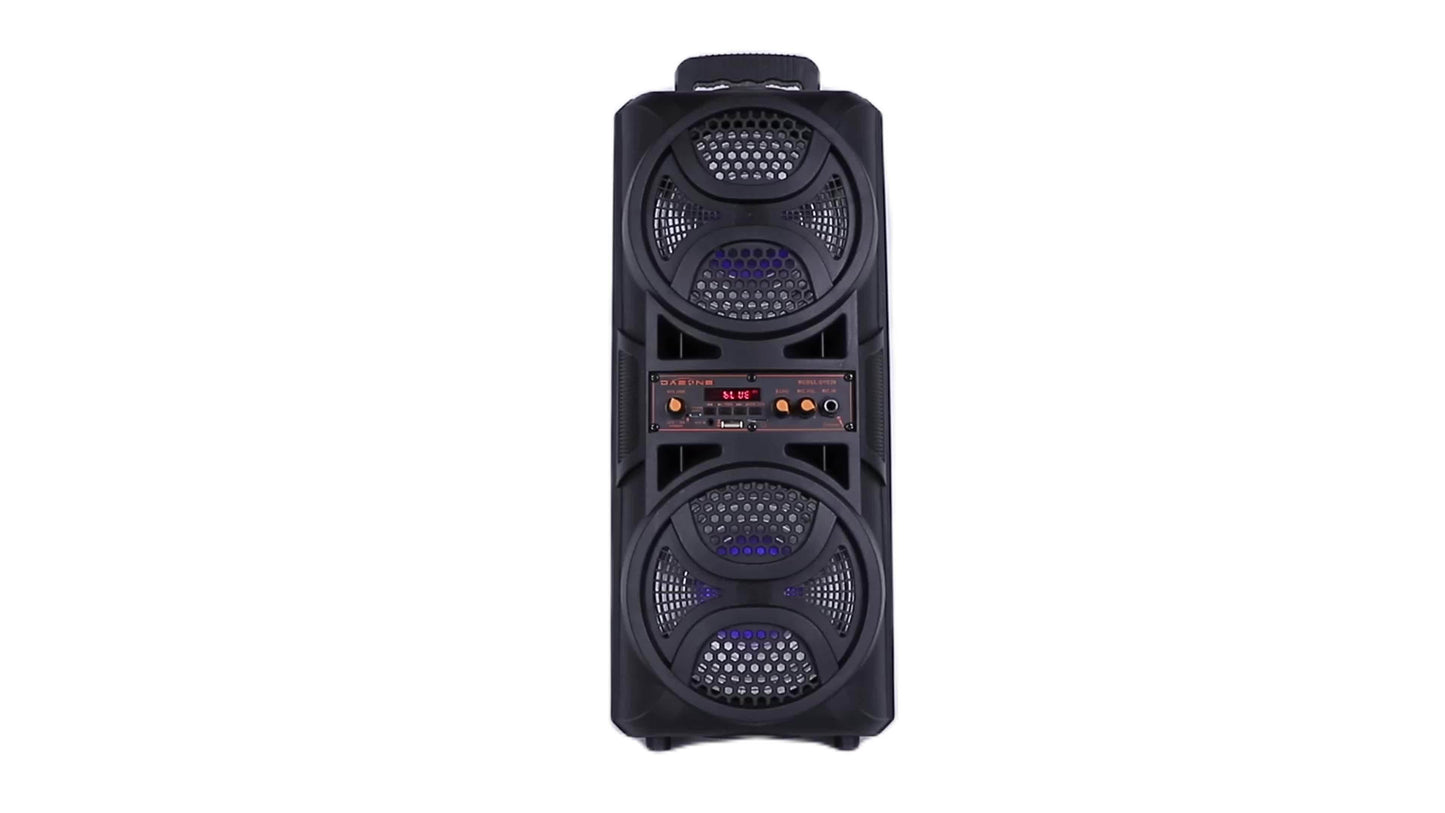 Portable Wireless PA Speaker with LED Display and Karaoke Function