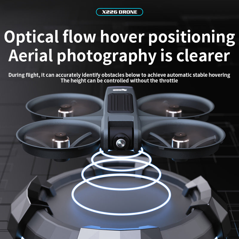 VR Quadcopter Drone with Head Mounted Glasses and Dual Camera