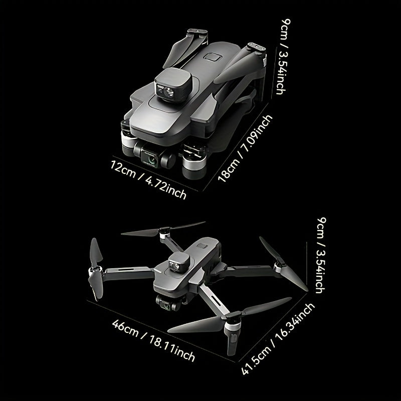 New W5 Drone with Dual Cameras and Advanced Flight Features