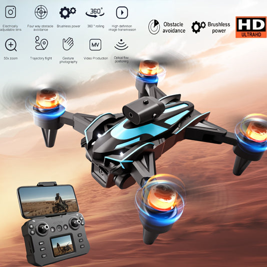 Beginner RC Drone with Dual Batteries and Remote Video