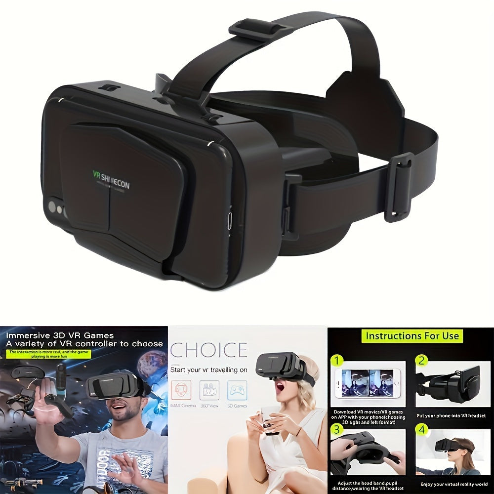 3D VR Smart Virtual Reality Gaming Headset for Mobile Phones