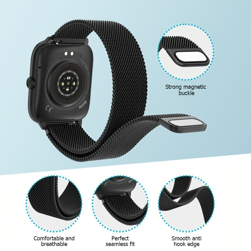 EarlySincere Men Smart Watch AMOLED Always On Display