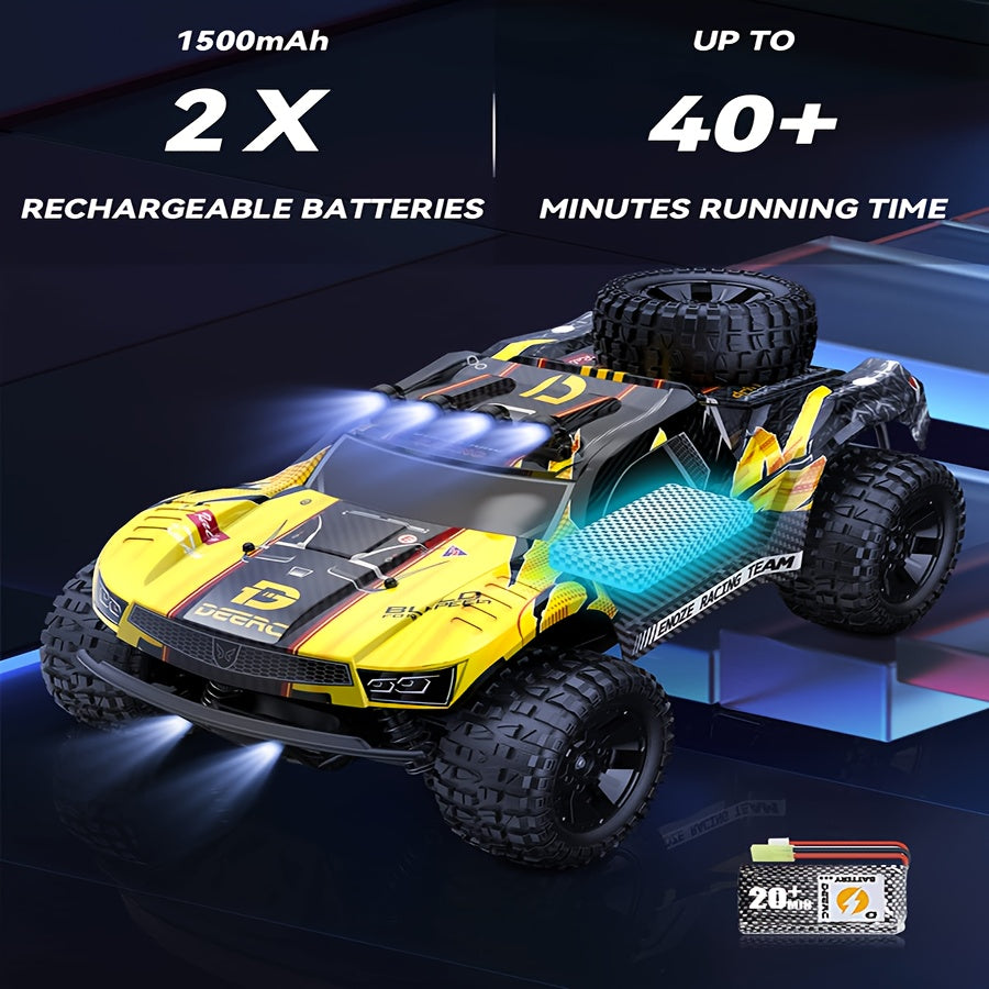 DEERC 9201E Large Remote Control Truck With Rechargeable Batteries