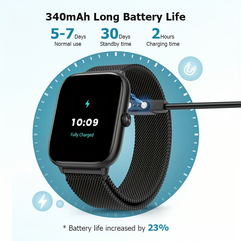 EarlySincere Men Smart Watch AMOLED Always On Display