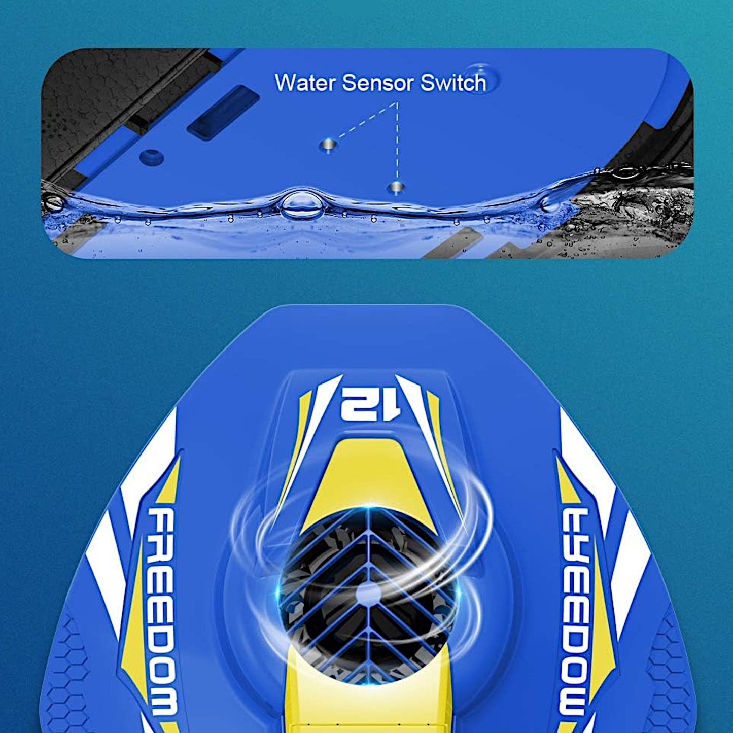 Amphibious Hovercraft RC Boat for Fun Learning Adventures