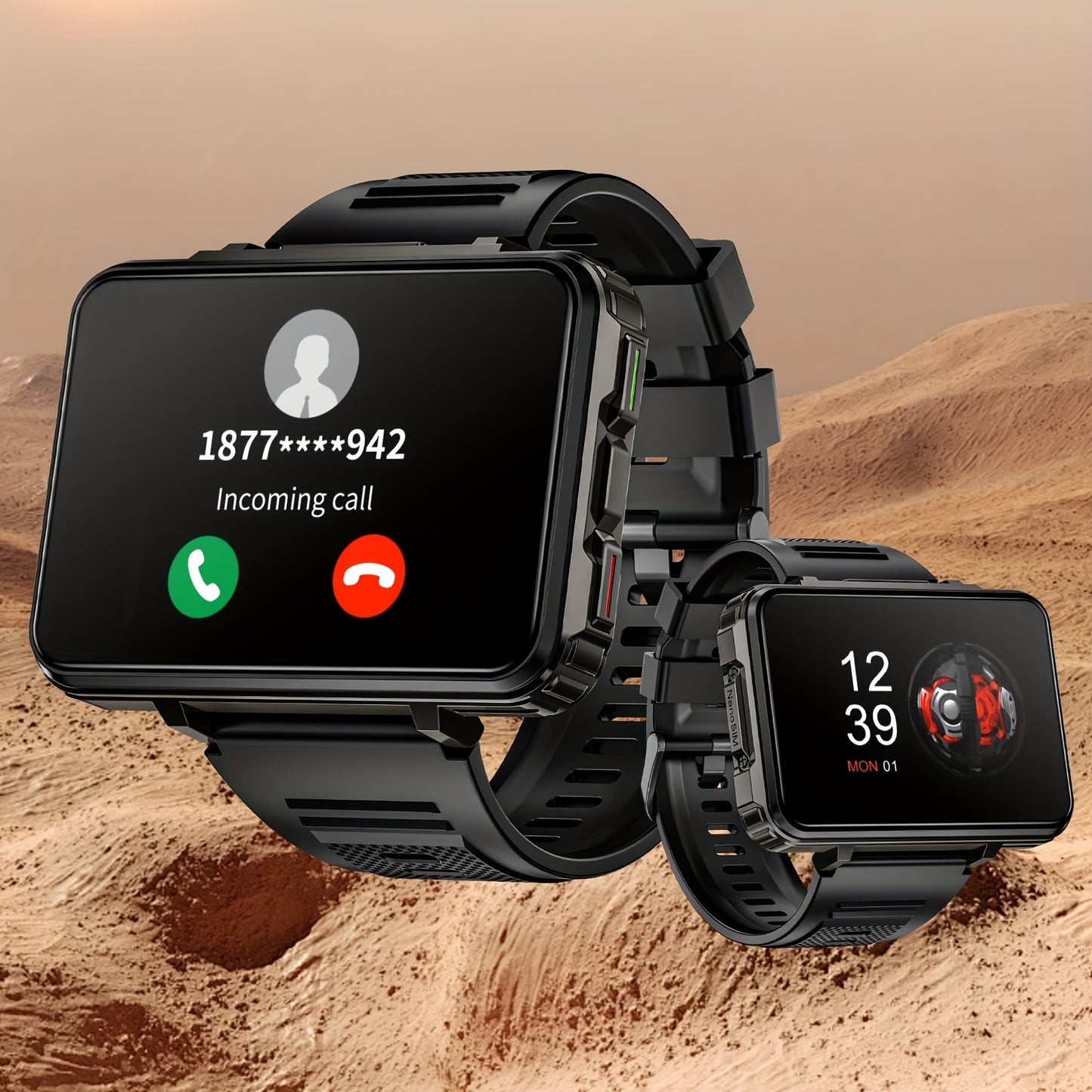 LOKMAT APPLLP 5 MAX Smart Watch Phone with 4G Connectivity