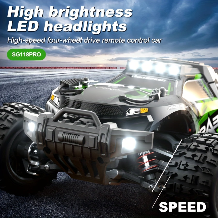 High-Speed 4WD RC Off-Roader Stunt Toy Car for All Terrain