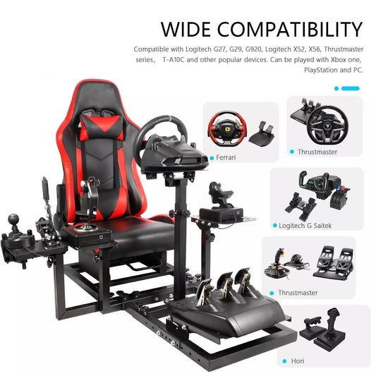 Zootopo G923 Racing Simulator Cockpit with Ergonomic Design