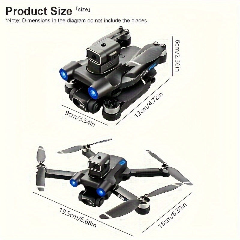 S136 GPS Drone With Dual Cameras And Obstacle Avoidance