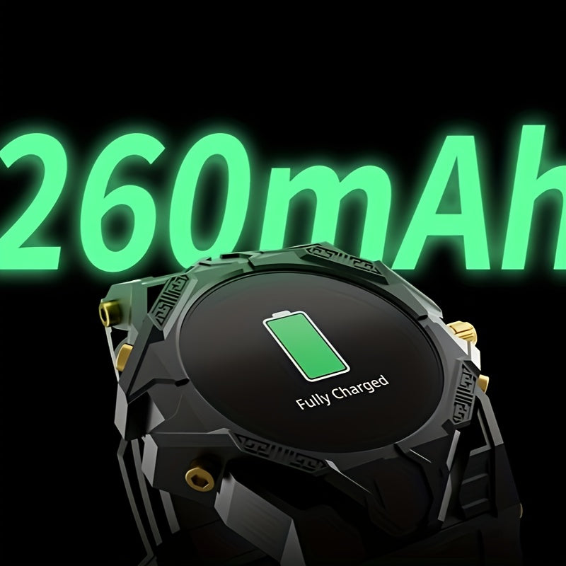 Novamos N3 Magstone Smartwatch with Viton Strap and Sports Modes