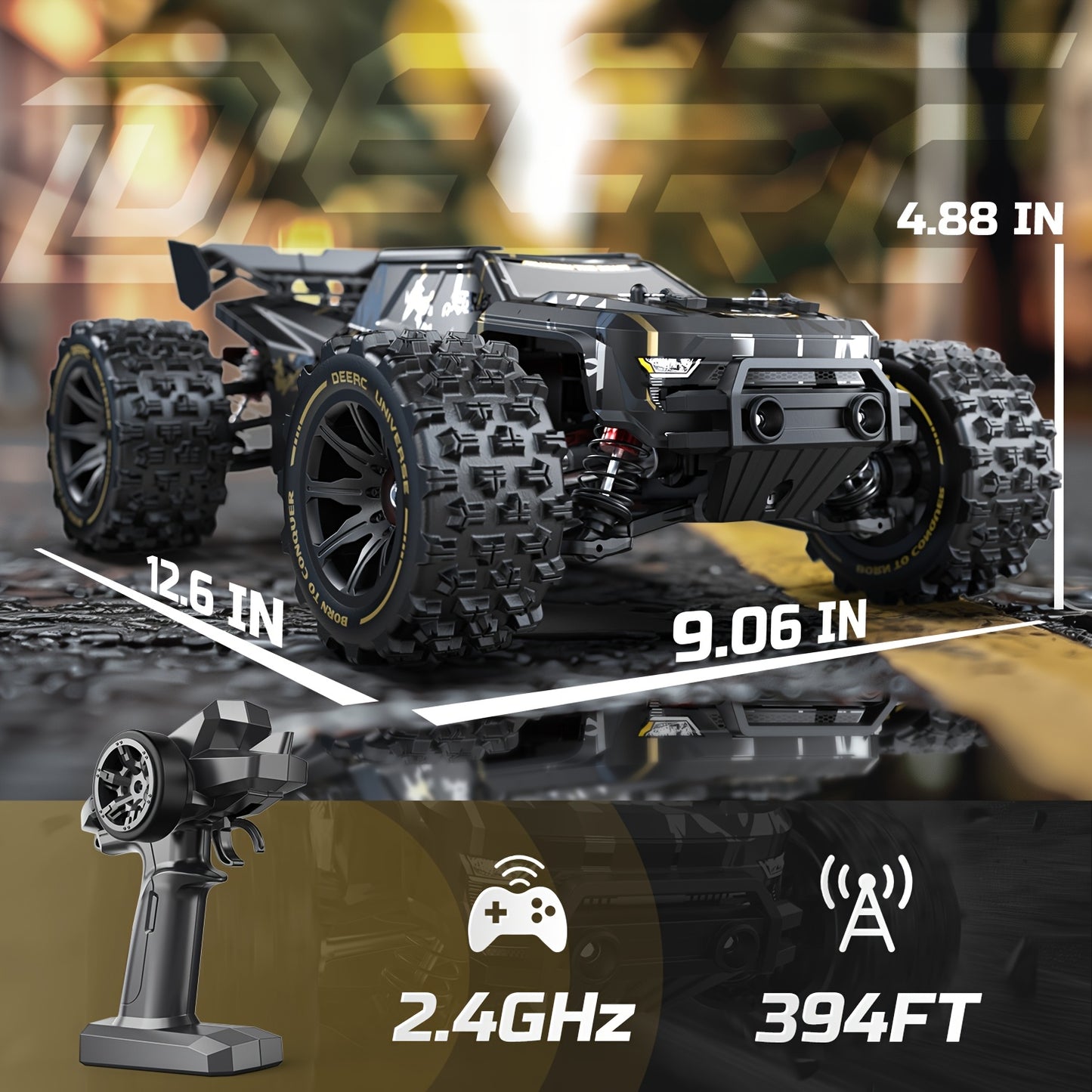 High Speed Brushless RC Truck All Terrain Adventure Toy