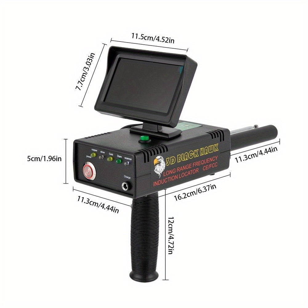 Long Range Metal Detector Treasure Finder For Hunters