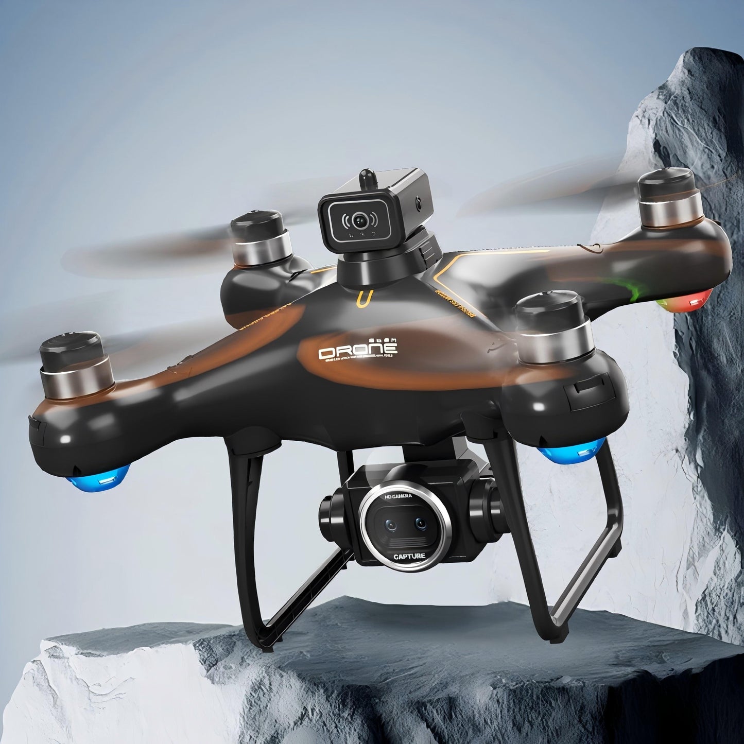 S116 Max Brushless Drone with Dual Cameras and Obstacle Avoidance