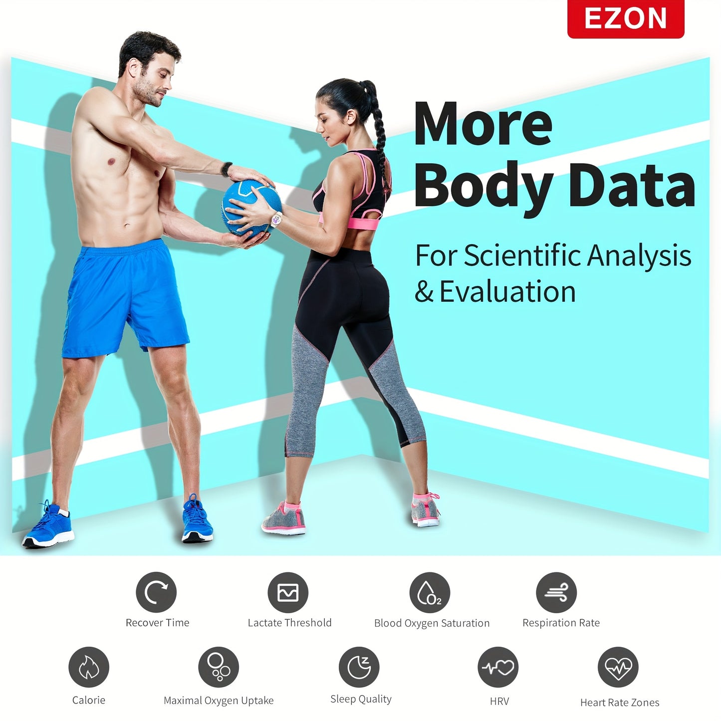 EZON R7 GPS Sports Watch With Dual Frequency GNSS Tracking
