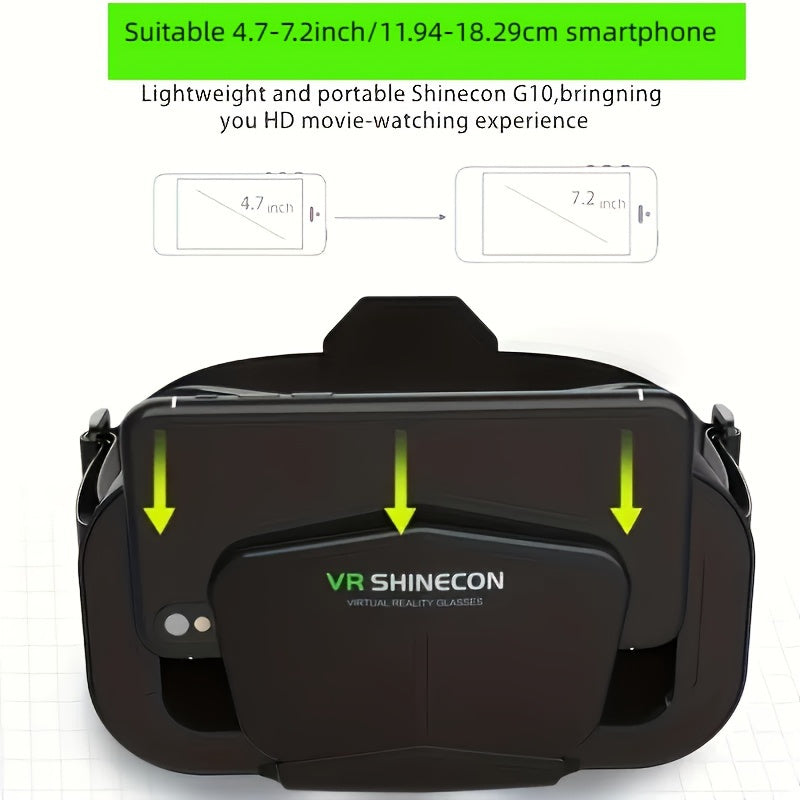 3D VR Smart Virtual Reality Gaming Headset for Mobile Phones