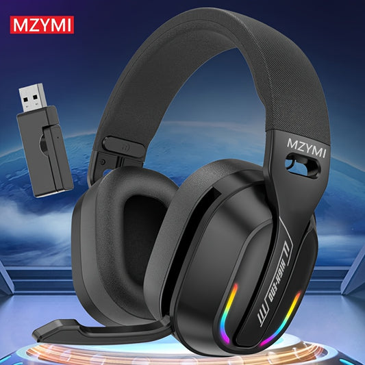 MZYMI GT100 Wireless Gaming Headset with Detachable Microphone