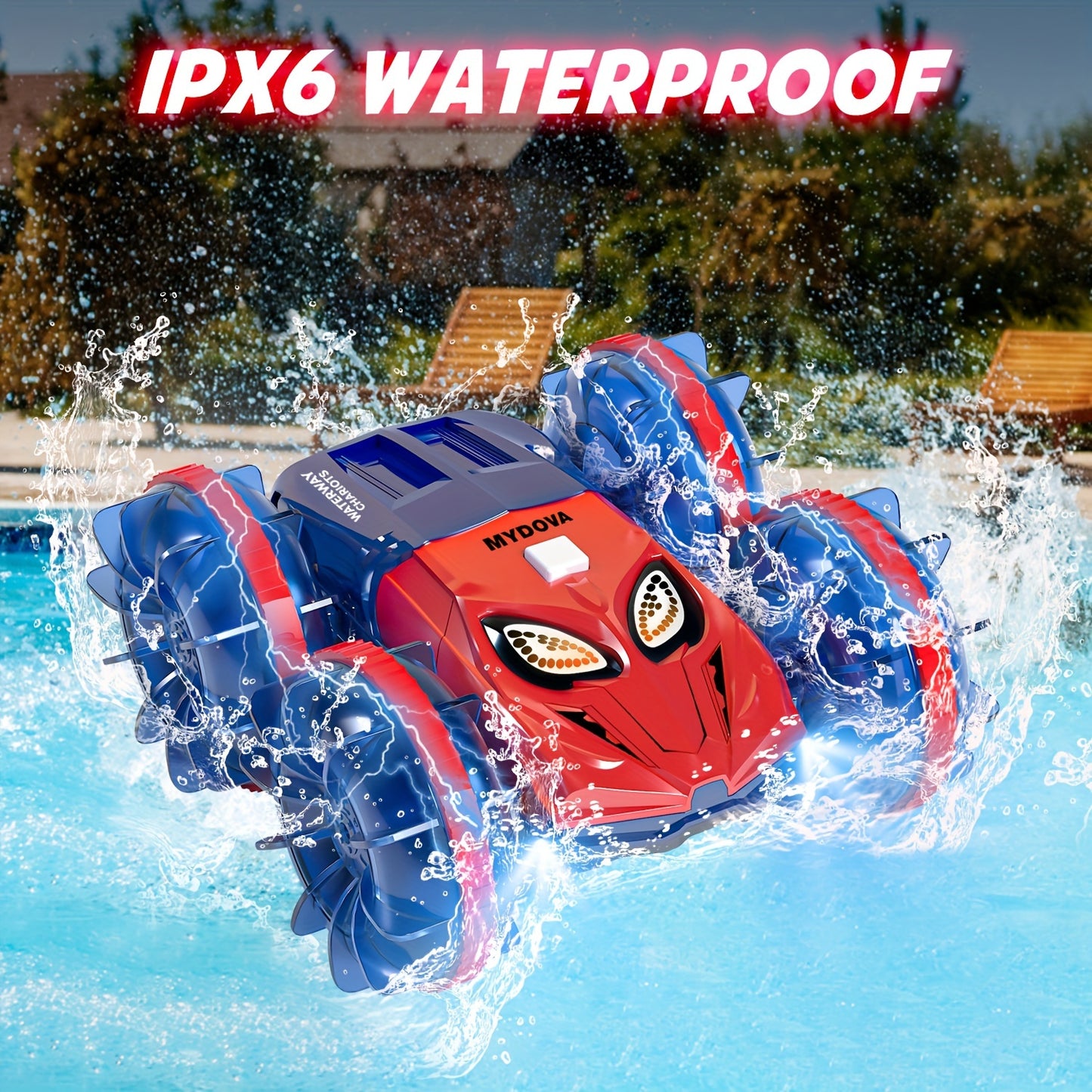 Amphibious Remote Control Car and Boat All-Terrain Vehicle