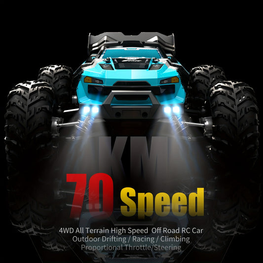 Top Speed 70 KmH 4WD RC Truck With Proportional Throttle