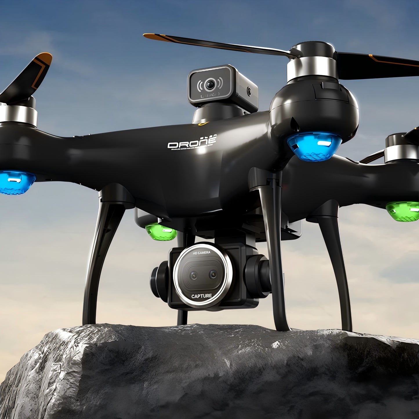 S116 Max Brushless Drone with Dual Cameras and Obstacle Avoidance