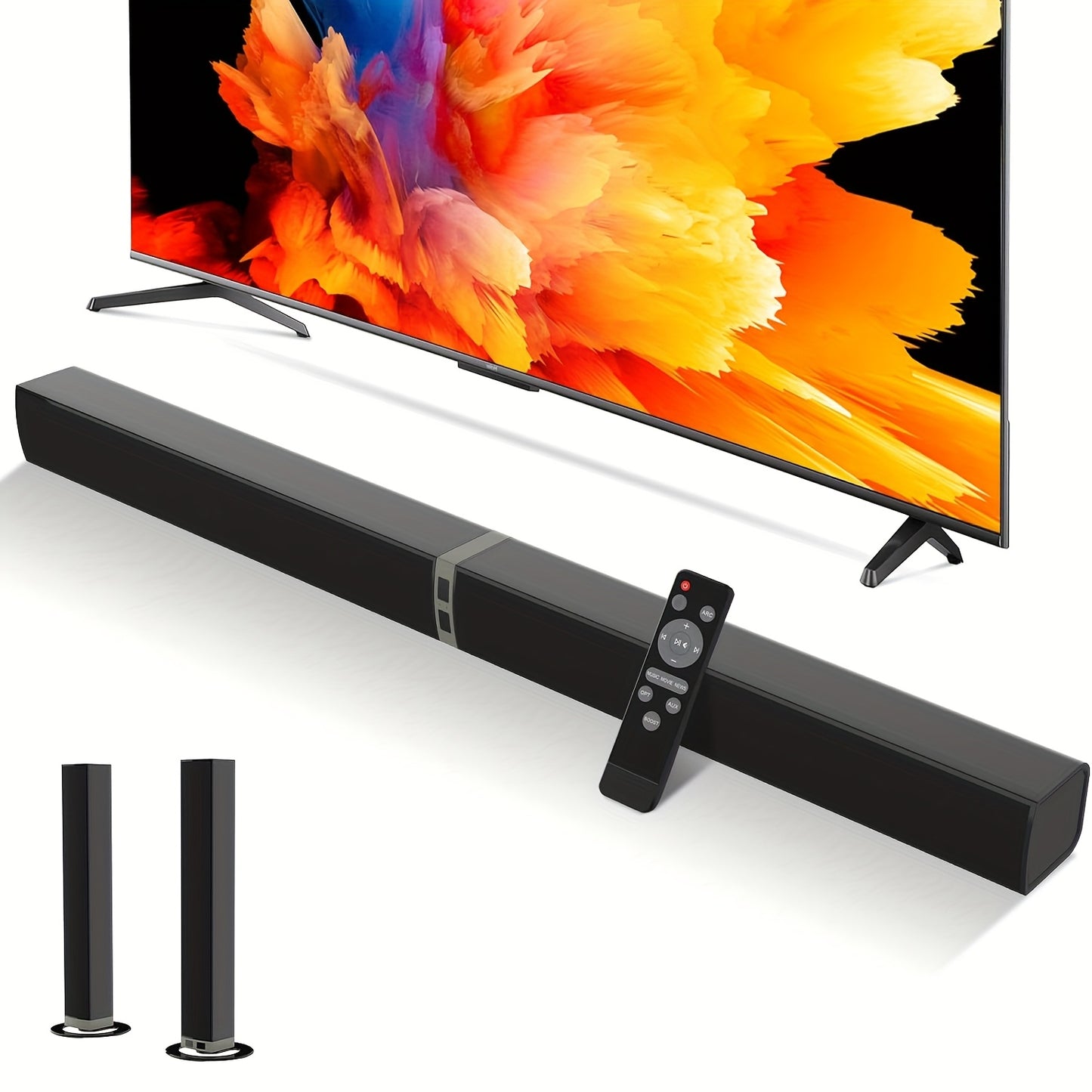 2 In 1 Wireless Sound Bar For Smart TV Home Audio