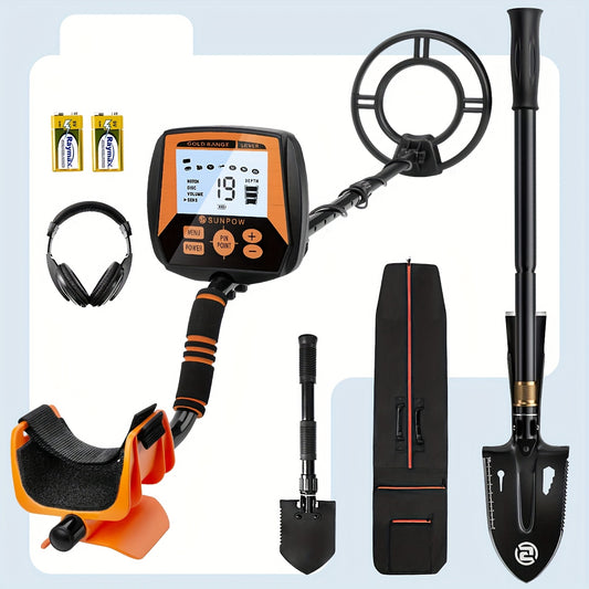 Sunpow Metal Detector With LCD Display Five Modes For Adults