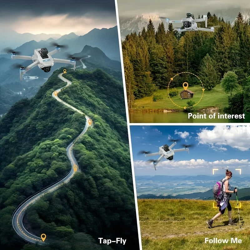 Professional 4K Drone With Long Battery Life And Simple Controls