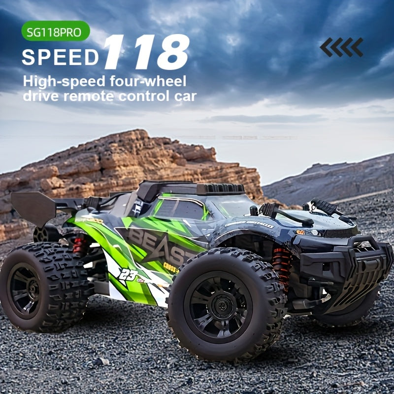 High-Speed 4WD RC Off-Roader Stunt Toy Car for All Terrain