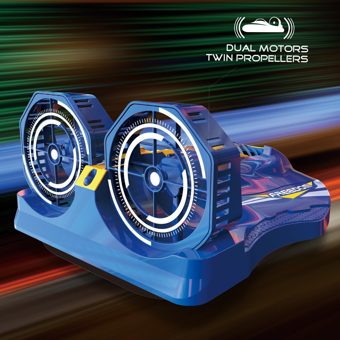 Amphibious Hovercraft RC Boat for Fun Learning Adventures