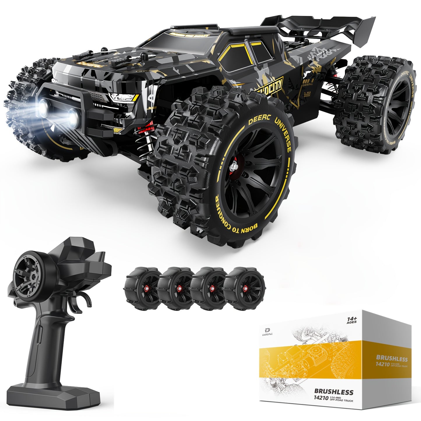 High Speed Brushless RC Truck All Terrain Adventure Toy