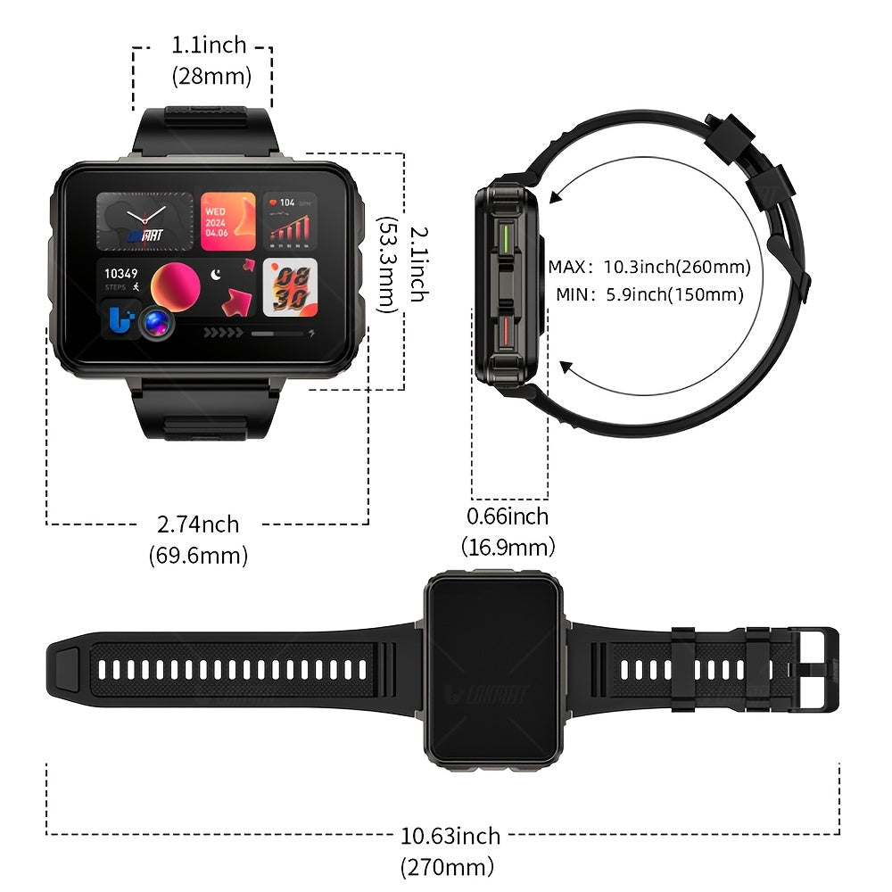 LOKMAT APPLLP 5 MAX Smart Watch Phone with 4G Connectivity