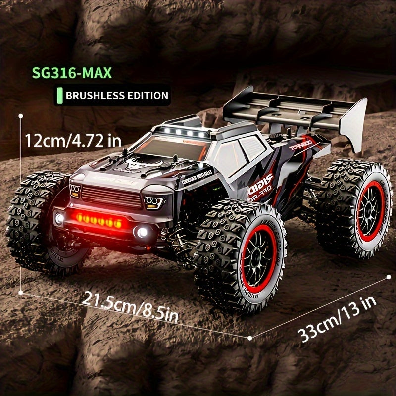 High-Speed Brushless Motor RC Off-Road Car for Thrilling Adventures