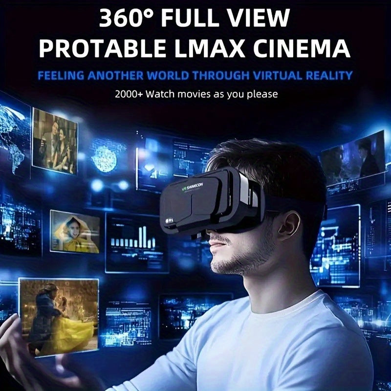 3D VR Smart Virtual Reality Gaming Headset for Mobile Phones