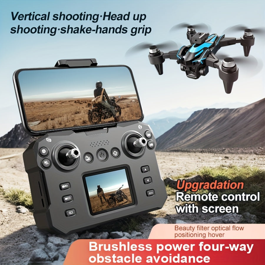 Beginner RC Drone with Dual Batteries and Remote Video